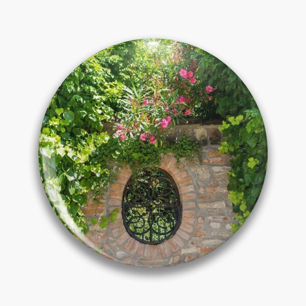 Item preview, Splendid Venetian - Ubercharming Garden Window with Ivy and Oleander  designed and sold by Georgia Mizuleva.