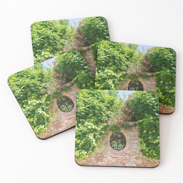 Item preview, Splendid Venetian - Ubercharming Garden Window with Ivy and Oleander  designed and sold by Georgia Mizuleva.