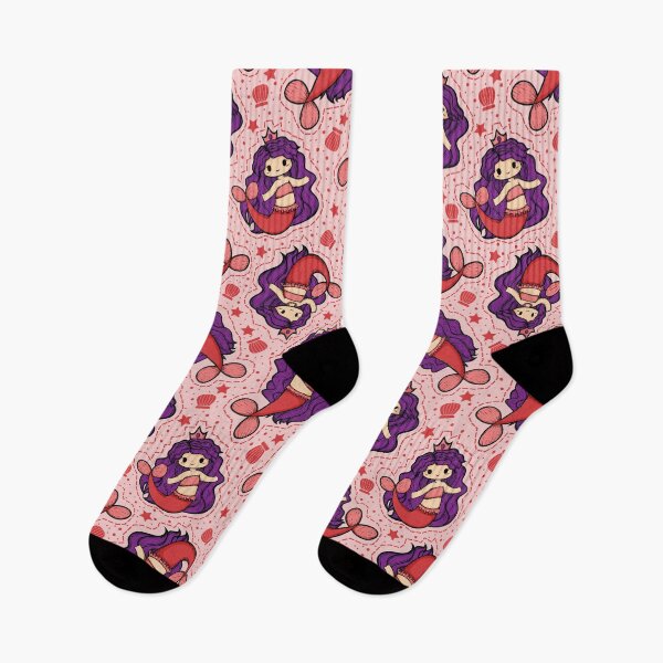Item preview, Pink and Purple Mermaid designed and sold by ZaryaKiqo.
