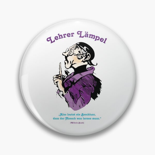 Item preview, Teacher Lämpel Illustration by Wilhelm Busch designed and sold by Mauswohn.
