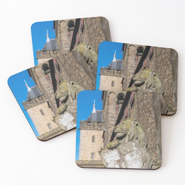Item preview, Lion on Cardiff Castle Wall Wales designed and sold by Cameranick.