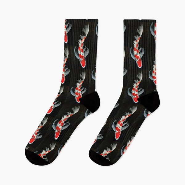 Item preview, Butterfly Koi Red and White designed and sold by Koiartsandus.