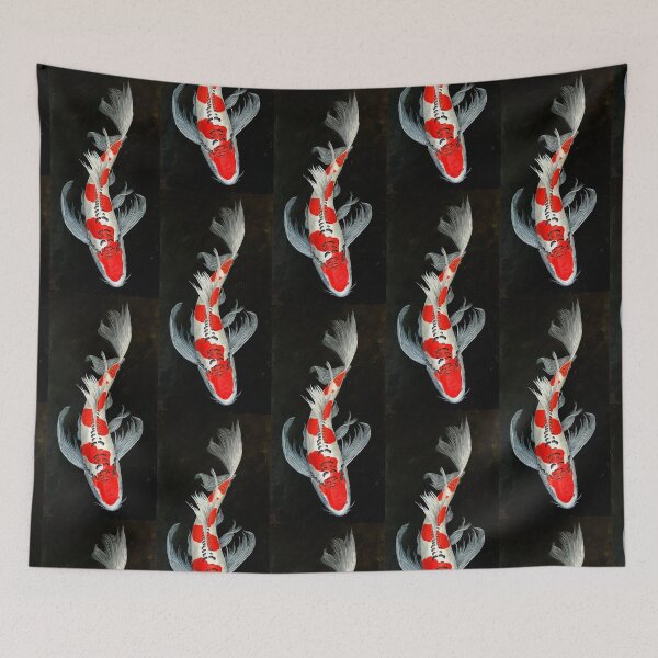 Item preview, Butterfly Koi Red and White designed and sold by Koiartsandus.