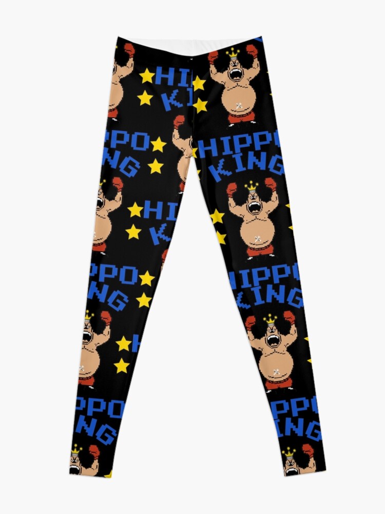 King Hippo Mike Tyson's Punch-out!!! Leggings for Sale by