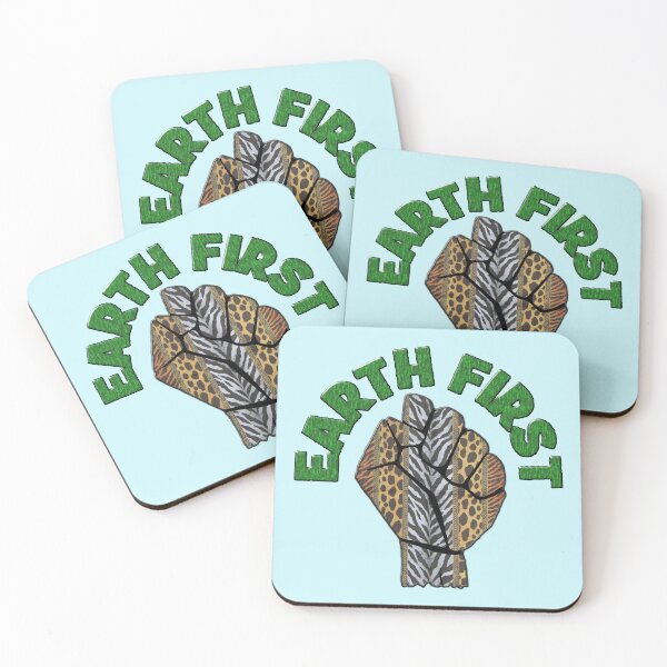 Item preview, EARTH FIRST No Pasaran designed and sold by Paparaw.