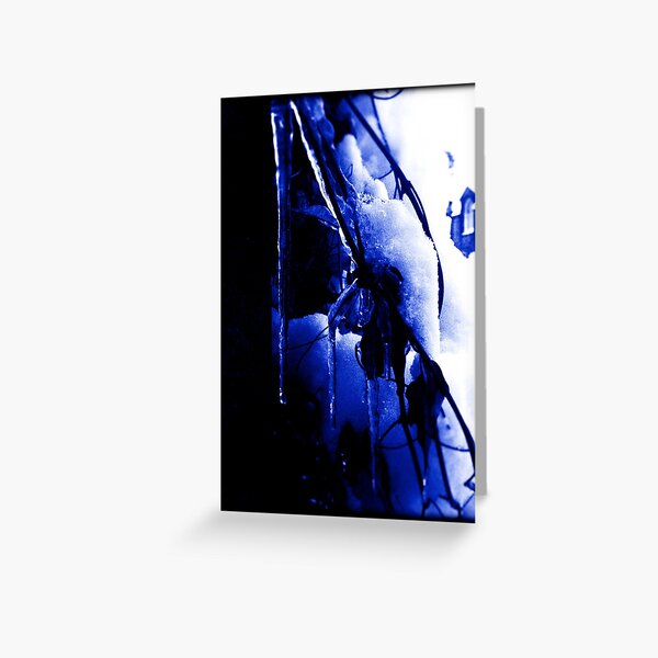 Icicles Greeting Card