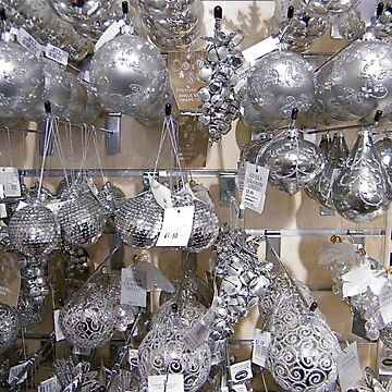 Artwork thumbnail, Silver Baubles by Robert Steadman
