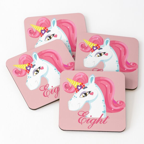 Item preview, CUTE LOVELY BIRTHDAY GIRL UNICORN EIGHT YRS OLD  designed and sold by azamaniacox.