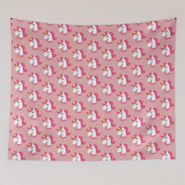 Item preview, CUTE LOVELY BIRTHDAY GIRL UNICORN EIGHT YRS OLD  designed and sold by azamaniacox.