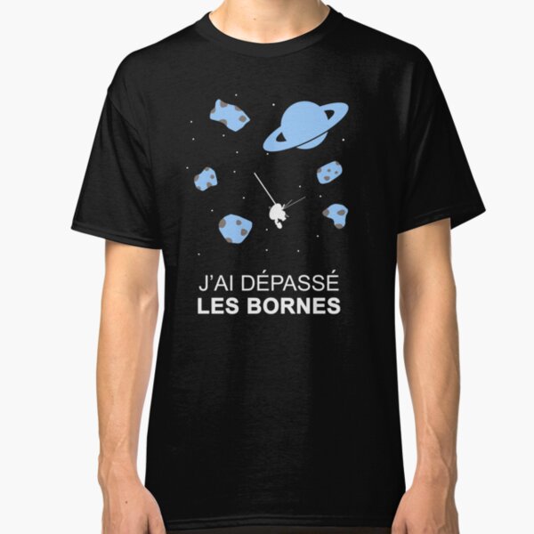 Vêtements noirs T-shirt classique
