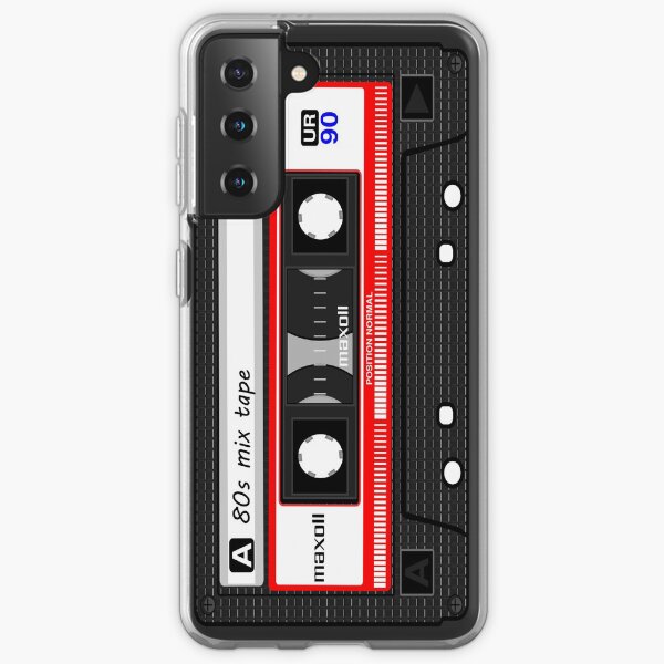 80's Mix Tape Retro Cassette Mobile Phone iPhone Cases Samsung Galaxy Soft Case