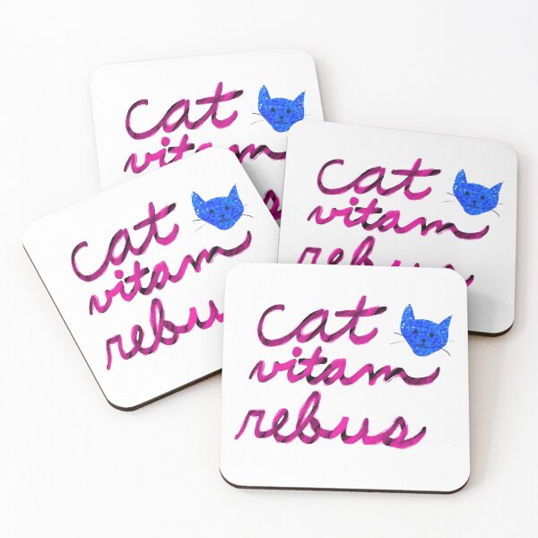 Item preview, Cat Vitam Rebus designed and sold by Snuggleshark.
