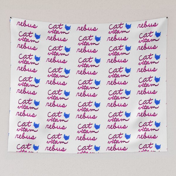 Item preview, Cat Vitam Rebus designed and sold by Snuggleshark.