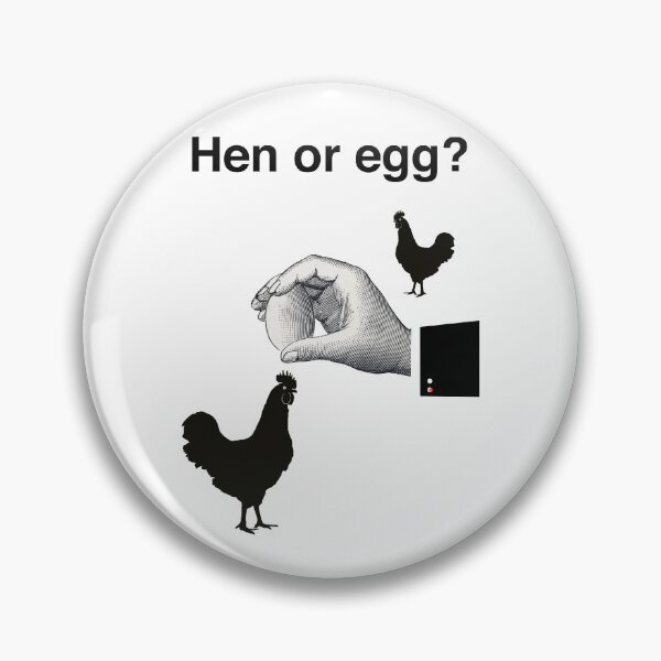 Item preview, Chicken or egg quote, which came first designed and sold by Mauswohn.
