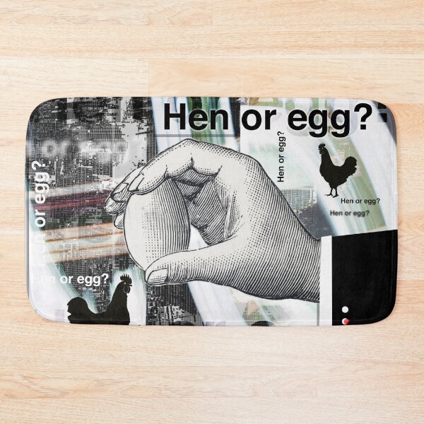 Item preview, Chicken or egg quote, which came first designed and sold by Mauswohn.