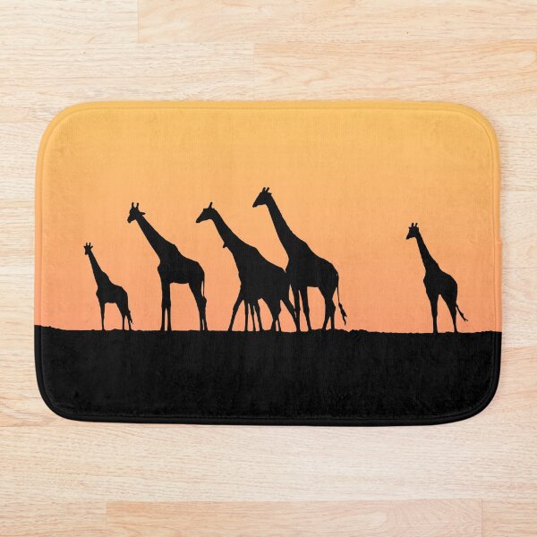 Item preview, Herd of Giraffes Walking the Savanna designed and sold by davidcaddy.