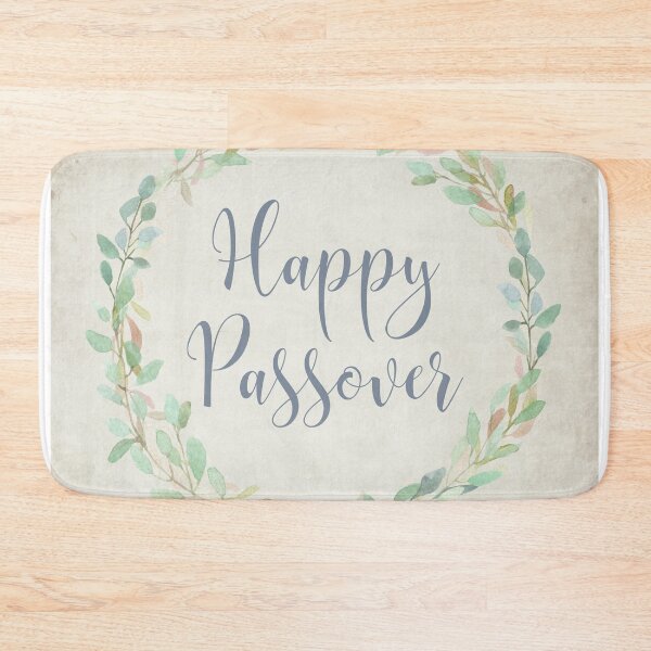 Item preview, Happy Passover - Hebrew Kasher veSameach Art designed and sold by Amber Dove Studio.