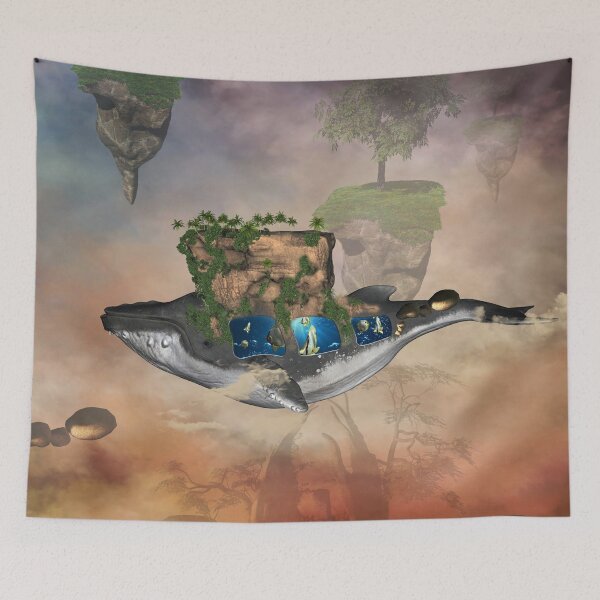 Item preview, Awesome fantasy whale  designed and sold by nicky2342.