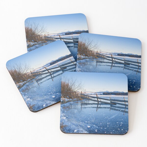 Item preview, Lake Rieg: Wintry Blues designed and sold by Kasia Design.