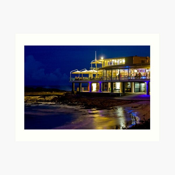Currumbin SLSC by night Art Print
