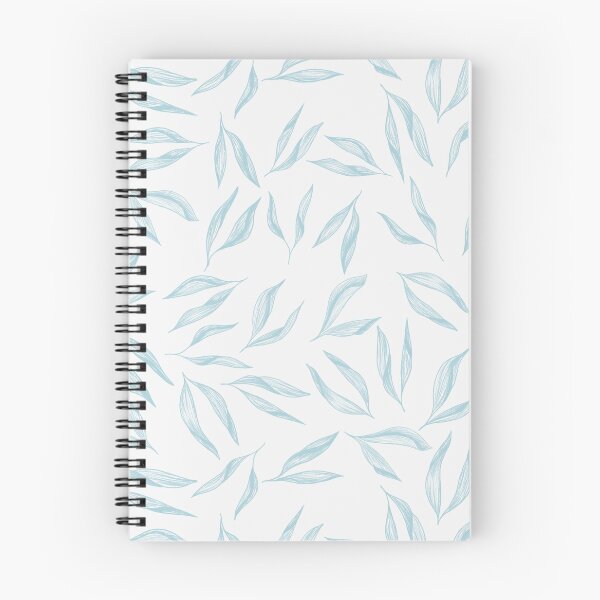 Item preview, Dreamy leaves in blue designed and sold by SyeninaArt.