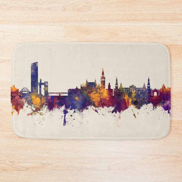 Item preview, Sevilla Spain Skyline designed and sold by ArtPrints.
