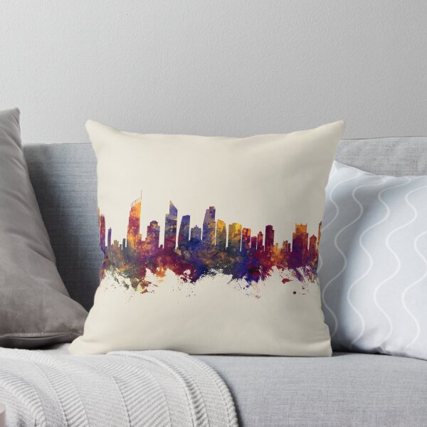 Item preview, Gold Coast Australia Skyline designed and sold by ArtPrints.