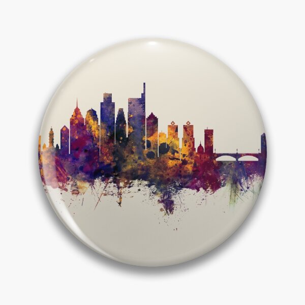 Item preview, Philadelphia Pennsylvania Skyline designed and sold by ArtPrints.