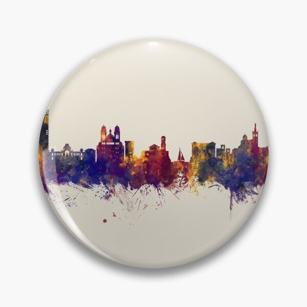 Item preview, Marseille France Skyline designed and sold by ArtPrints.