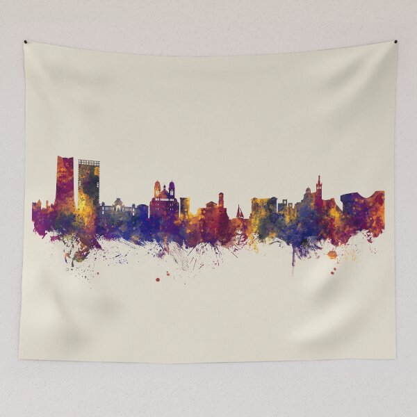 Item preview, Marseille France Skyline designed and sold by ArtPrints.