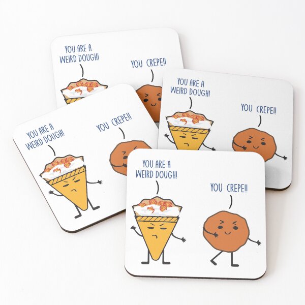 Item preview, Funny Dough Crepe Food Lover Foodie Pun Jokes Humor designed and sold by mrsmitful.