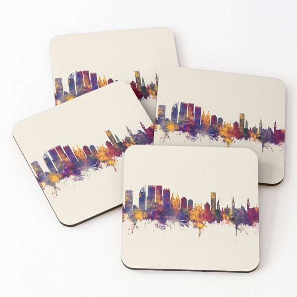 Item preview, The Hague Netherlands Skyline designed and sold by ArtPrints.