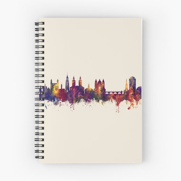 Item preview, Maastricht The Netherlands Skyline designed and sold by ArtPrints.