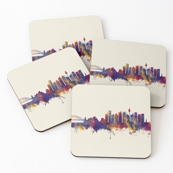 Item preview, Sydney Australia Skyline designed and sold by ArtPrints.