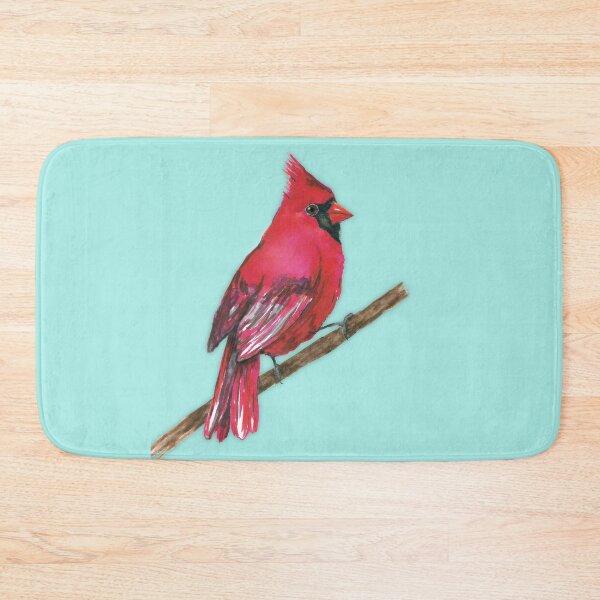 Item preview, A Northern cardinal watercolor designed and sold by Bwiselizzy.