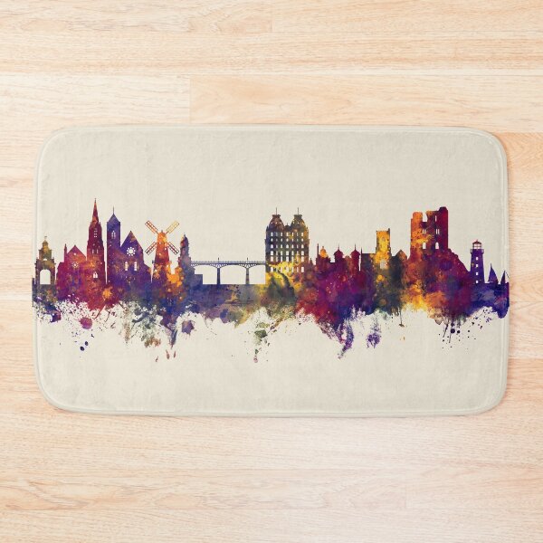Item preview, Scarborough England Skyline designed and sold by ArtPrints.