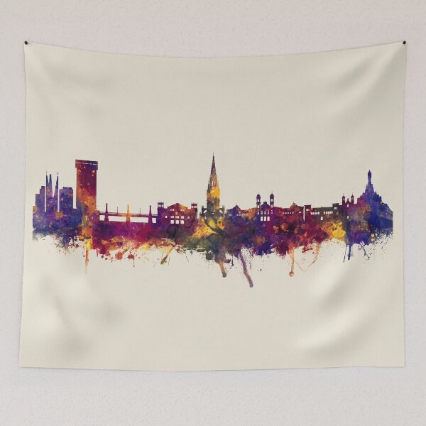 Item preview, San Sebastian Spain Skyline designed and sold by ArtPrints.