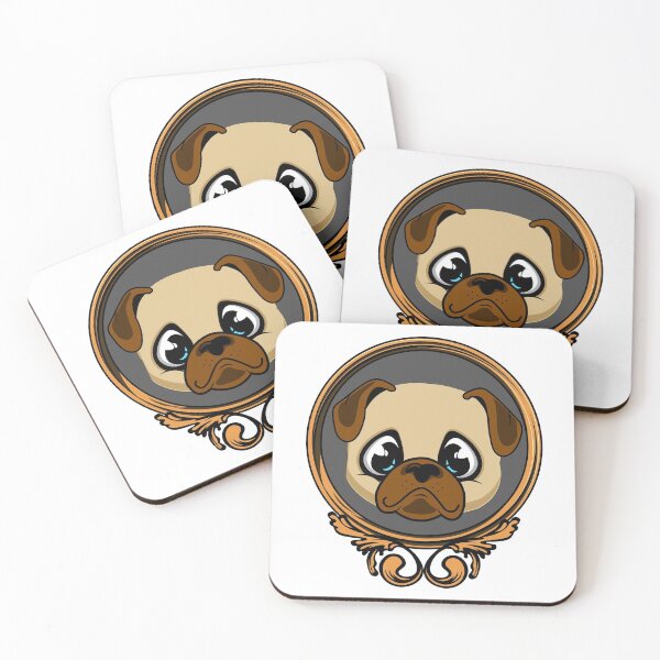 Item preview, pug designed and sold by Alex-Creare.