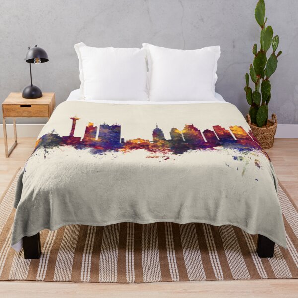 Artikelvorschau, San Antonio Texas Skyline entworfen und verkauft von ArtPrints.