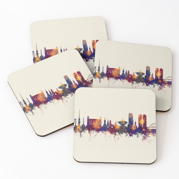 Item preview, Bratislava Slovakia Skyline designed and sold by ArtPrints.