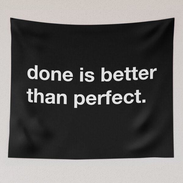 Item preview, Done is better than perfect. designed and sold by annafokina.