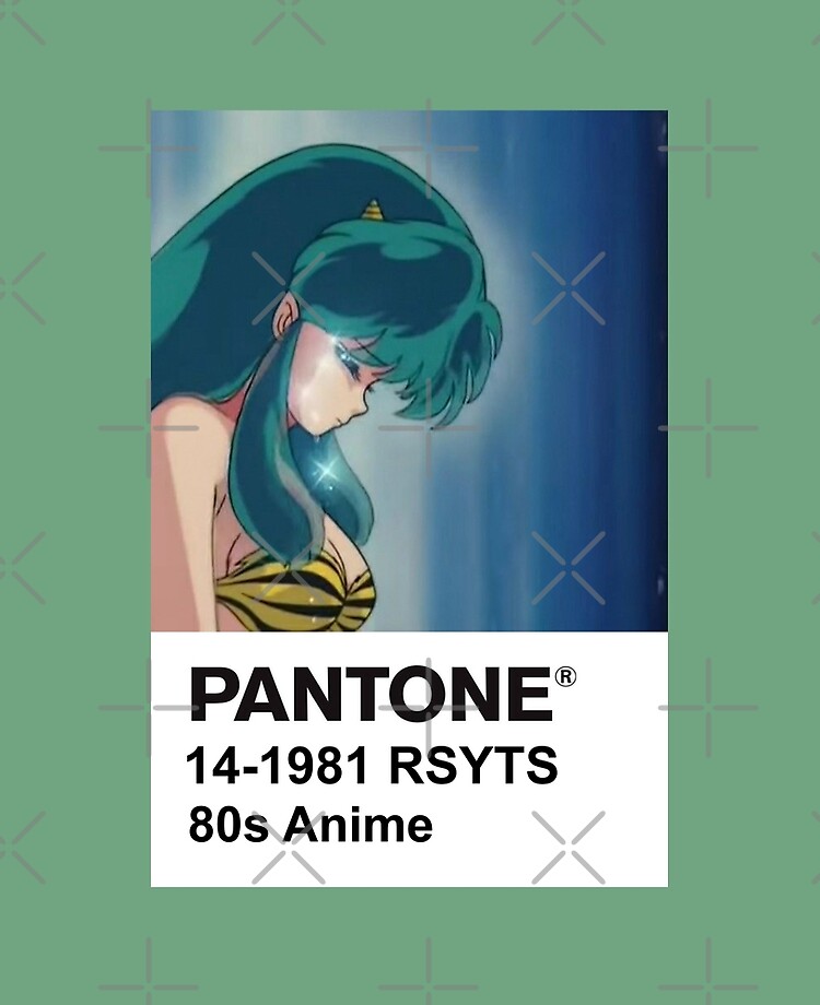 PANTONE 80s Anime (4) - Urusei Yatsura  iPad Case & Skin for Sale by  PeachPantone