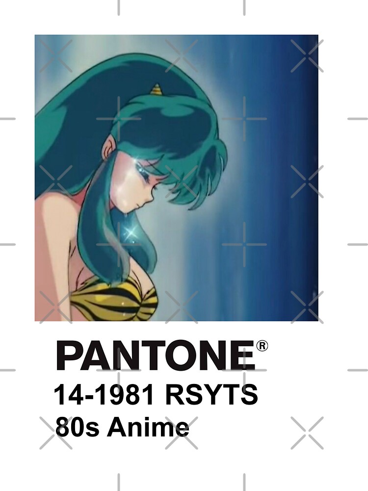 Pantone 80s Anime 4 Urusei Yatsura Kids T Shirt By Peachpantone Redbubble