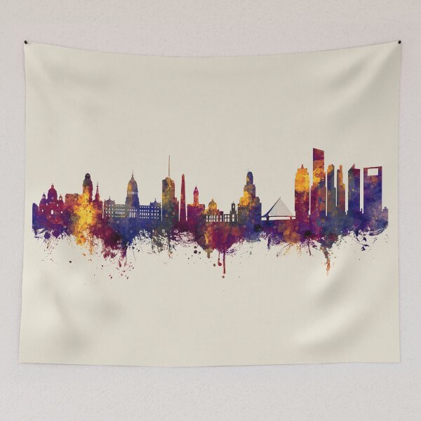 Item preview, Buenos Aires Argentina Skyline designed and sold by ArtPrints.
