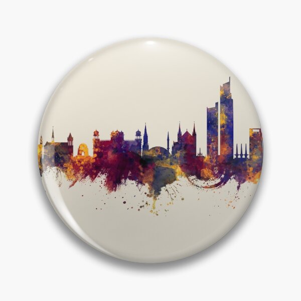 Item preview, Karachi Pakistan Skyline designed and sold by ArtPrints.
