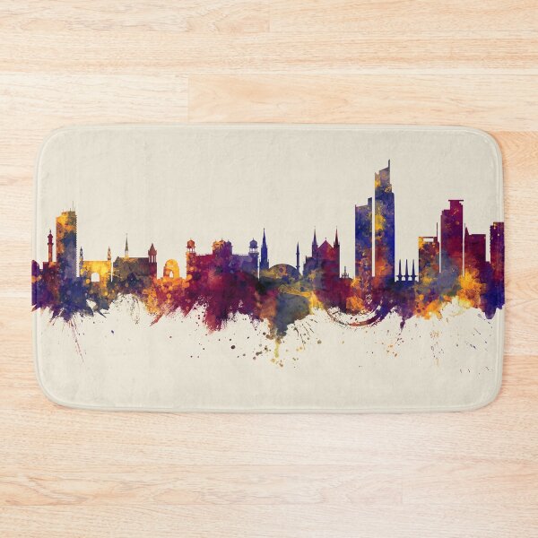 Item preview, Karachi Pakistan Skyline designed and sold by ArtPrints.