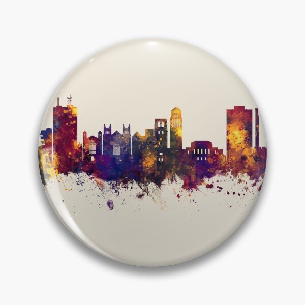 Item preview, Ann Arbor Michigan Skyline designed and sold by ArtPrints.