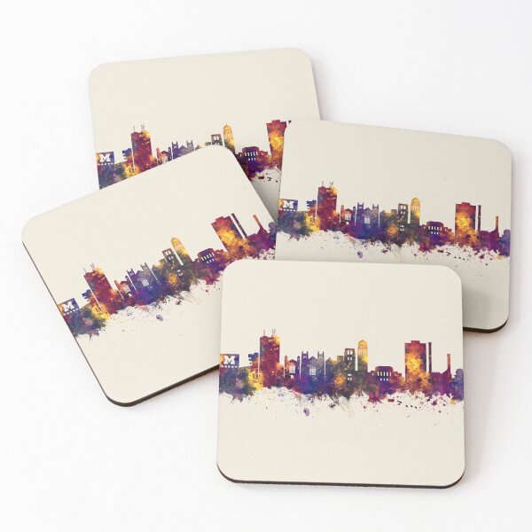 Item preview, Ann Arbor Michigan Skyline designed and sold by ArtPrints.