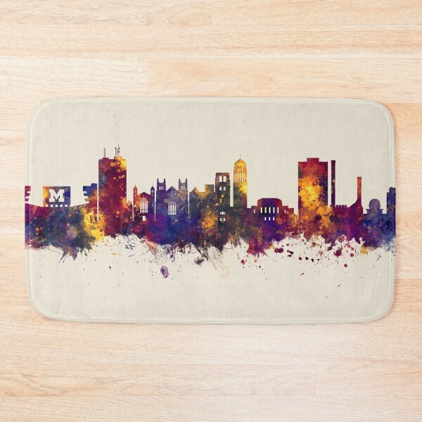 Item preview, Ann Arbor Michigan Skyline designed and sold by ArtPrints.