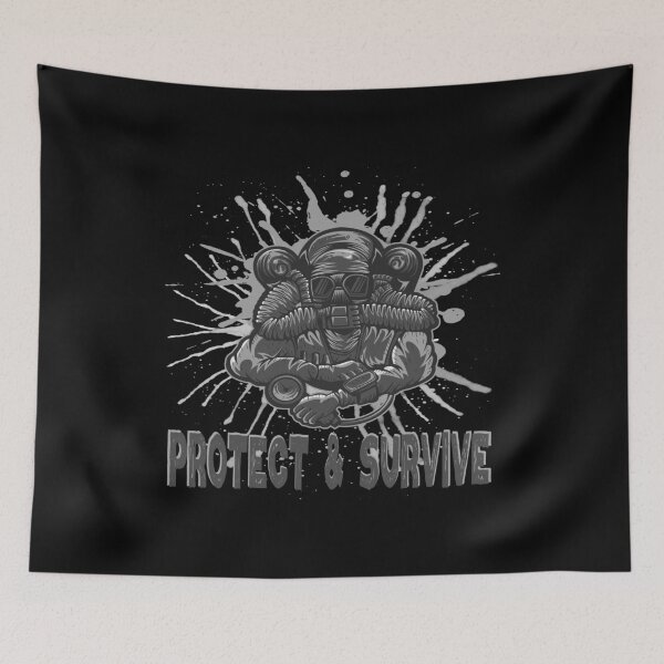 Item preview, Protect and Survive Breathing Scuba Diving Equipment Survival designed and sold by LarkDesigns.